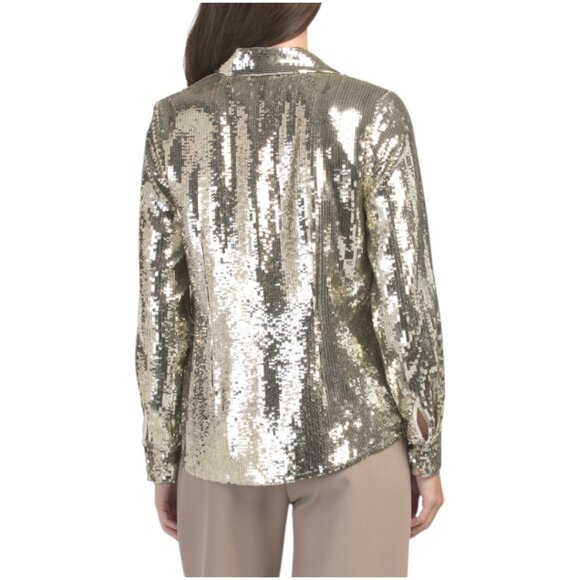 ELIE TAHARI The Tassia Shirt - Picture 2 of 2